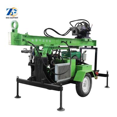 China Cultivate 150m Mini Rock Drilling Machine Water Well Drilling Rig for sale