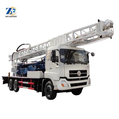 China BHZC300TM Water Wells Rock Drill Rig BHZC300TM Mud Pump Type Truck Circulation Reverse Water Well Drilling Rig for sale