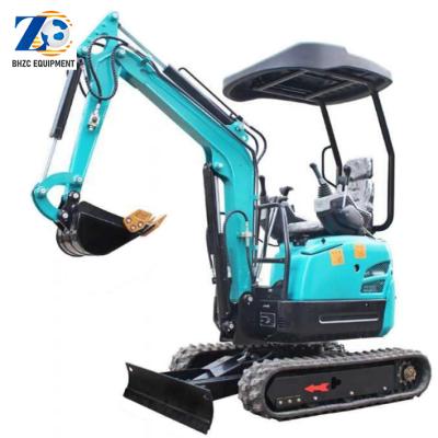 China Building Material Stores FREE SHIPPING China Cheap Small Digger Wholesale 1.8ton 2ton 2.5ton Used Excavator Low Price Micro Bagger With Thumb Bucket for sale