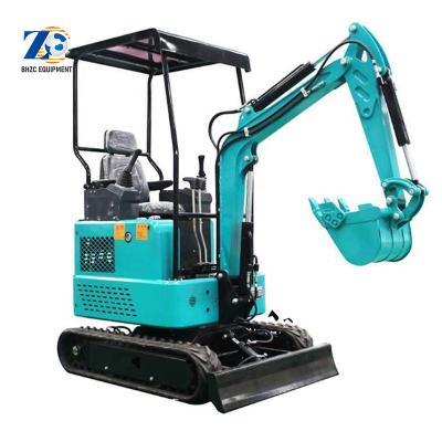 China Building Material Stores FREE SHIPPING China Cheap Small Digger Wholesale 1.8ton 2ton 2.5ton Used Excavator Low Price Micro Bagger With Thumb Bucket for sale