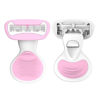 China IPL Hair Removal 5 Blades Mini Razor Best Mini 5 Blades Womens Mini Razor Partner for sale