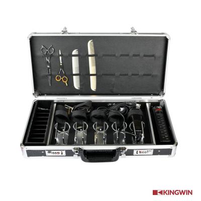 China Other Barber Clipper Trimmer Barber Tool Box Makeup Hair Salon Stylist Lock Rolling Case for sale