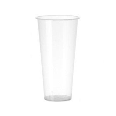 China Clear Disposable Plastic PP U Shape Cup Milk Tea Cup Beverage Cup Milk Tea Cup for sale