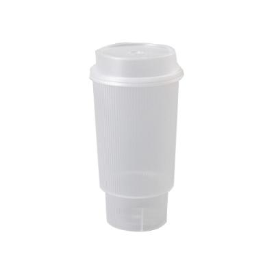 China U Shape Clear Disposable Plastic Cup Milk Tea Cup Beverage Cup Milk Tea Cup for sale