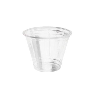 China New Style PET Single Wall Disposable Cup Juice Cup Transparent Milk Tea Cold Drinks Cups for sale