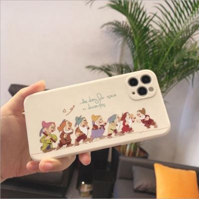 China 100% New Eco-friendly Silicone Phone Case Shockproof Snow Write Cell Phone Case For Iphone 12 for sale