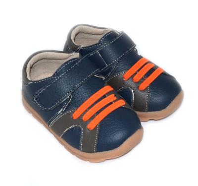 China Anti-slippery lace up high quality genuine leather toddler boy trainer kids shoes kids shoes wholesale for sale