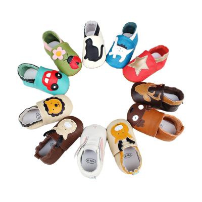 China Anti-odor Mixed Styles Baby Shoes Soft Leather Comfort Infant Shoes for sale