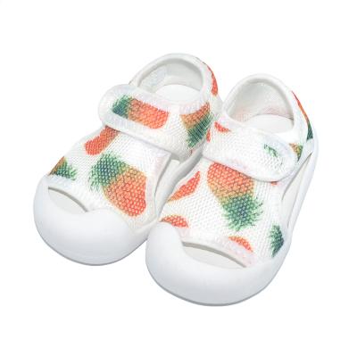 China Anti-odor Breathable Summer Shoes Baby Kids Sandals Mesh Shoes for sale