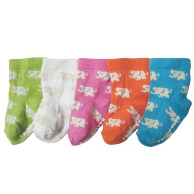 China Soft and comfortable knitted plain terry cotton Infant's socks for sale