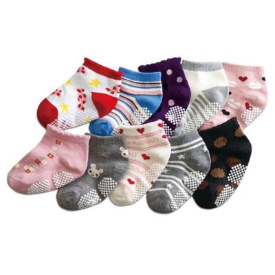 China Soft comfortable cotton custom color, design patterned Infant's socks for sale