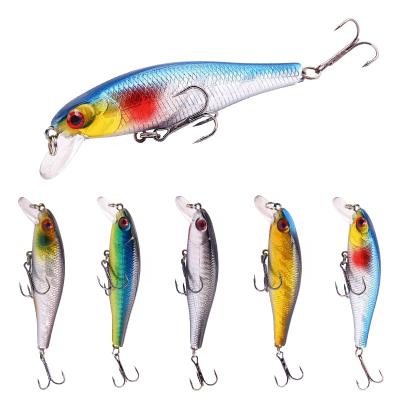 China ABS Plastic Hard Floating Bait Top Water 8.6cm / 9.3g Minnow Fishing Lure for sale