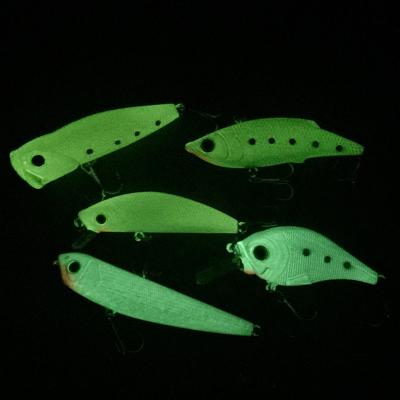 China ABS Luya Plastic Lures Luminous Minnow Pencil Snap Lures Simulation Fishing Lures Tackles for sale