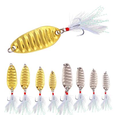 China Iron Wholesale Luya Spangle Metal Blackfish Perch Sea Fishing Lures for sale