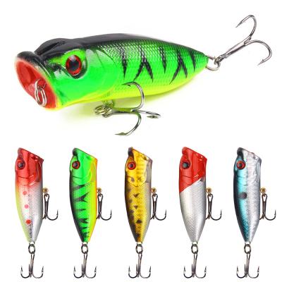 China ABS Plastic Luya Fishing Lure 6.5cm Wave 11.8g Water Simulation Bait Climbing Fishing Tackle Floating Products for sale