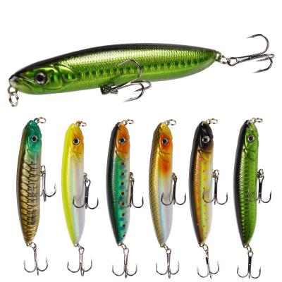 China Luya ABS Fishing Lure 18g/9.5cm Submersible Pencil Distant Possibility Hard Plastic Lure Snake Main Lures for sale