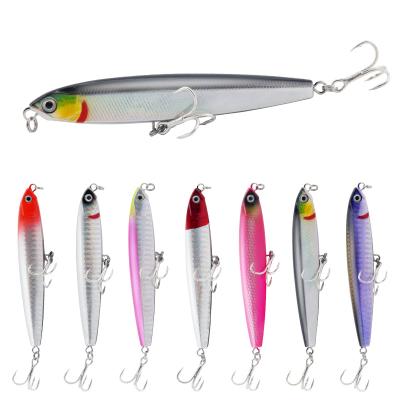 China ABS Luya Plastic Lure Sinking Pencil Lures 10/14/18/24g Cast Away Saltwater Freshwater Fishing Lures for sale