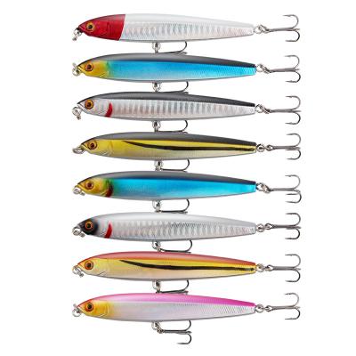 China LuYa Pencil 14/18g 8/10cm ABS Plastic Remote Bait Capability Sea Fishing Submersible Freshwater Hard Bait for sale