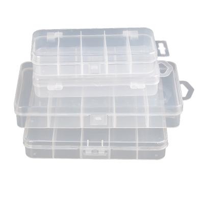 China Transparent Plastic Bait Box Luya Bait Fishing Tackle Accessories Packaging Box for sale