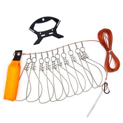 China Wholesale Stainless Steel Fishing Tackle Accessories Stainless Steel Lock Fish Live Buckle for sale