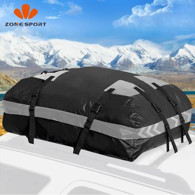 China Outdoor Travel Raising Universal Car Cargo Camping Outdoor Travel Raising Luggage Waterproof Rooftop Camping Car Top Carrier Bag for sale