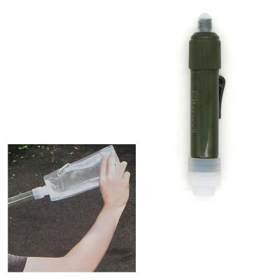 China Factory Direct Portable Camping Water Filter Outdoor Rise Displacement Survival To Increase Boating Emergency Use for sale