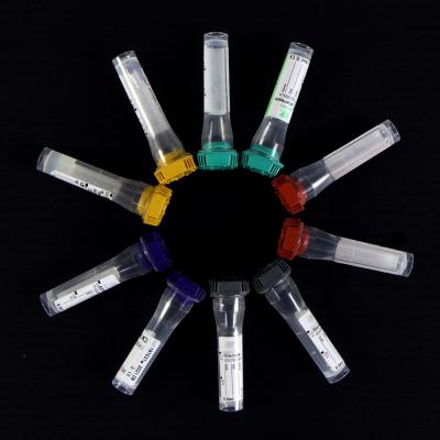 China Collecting Medical Disposable Blood Sample Vacuum Micro Blood Collection Collection Tubes for sale