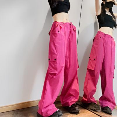 China QUICK DRY Overalls Women's Summer Loose Wide-Leg Pants Sweet Cool High Waist Pants Casual Jogger Pants for sale