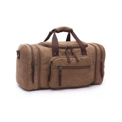 China Large Fashion Canvas Duffel Bag Travel Tote Luggage for sale