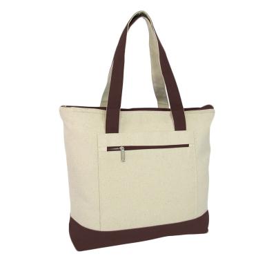 China Custom Canvas Handled Cotton Tote Bag From China Factory for sale