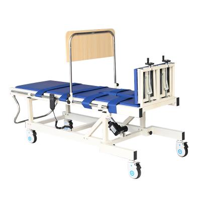 China Easy to use hot sale multifunctional electric standing bed care lift rehabilitation back bed for disabled for sale