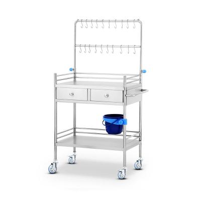 China Hospital High Quality Medical Equipment Medical Nurse Trolley Cart for sale