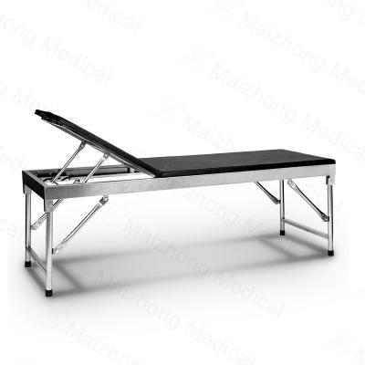 China Manual Easy Operate Portable Cheap Classic Manufacture Provided Thickened Examination Massage Patient Bed for sale