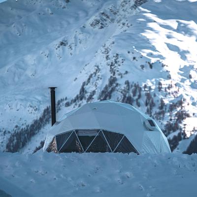 China Wild Tent Luxury Hotel Resort Igloo Geodesic Dome Igloo Geodesic Dome Camping Waterproof Prefab Tent Outdoor Camping Prefab Tent for sale