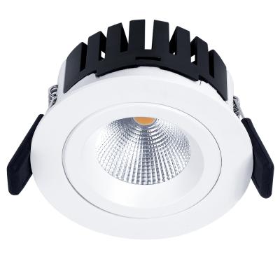 China Modern Ip44 Led Recessed Ceiling Led Downlight Prices Die Casting Aluminum COB for sale