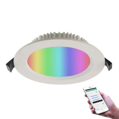 China Modern summit cct smart recessed variable led downlight tuya wifi downlight for sale