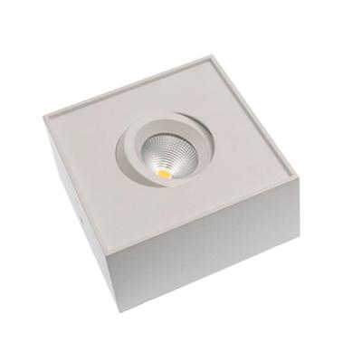 China Led Adjustable Ceiling Mount Downlight Lamp Base Modern Peak Ceiling Surface Downlight Anti-Gl for sale