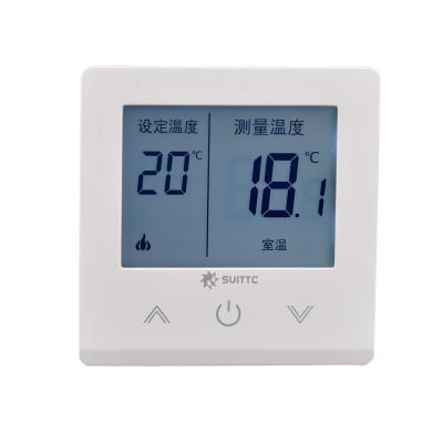 China Factory Supply Eco-friendly Floor Heating Thermostat Electric Thermostat for Floor Heating LCD Heating Thermostat for sale