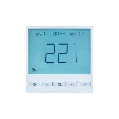 China Large Screen LCD Display Underfloor Heating Temperature Control Modern Electric Switch Youjia 6621 for sale