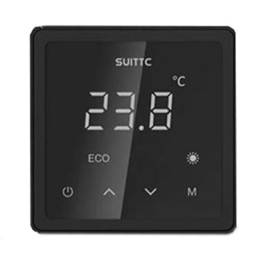 China Save Energy Large Color Screen Multi Touch Screen Thermostat With Remote Control for sale