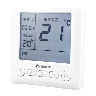 China White Screen Programmable Low Price WIFI LCD PC Control Score Regler Thermostat For Family for sale