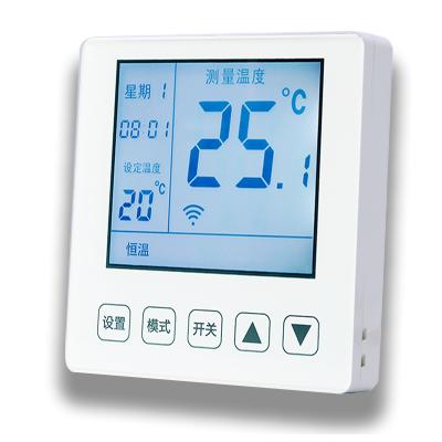 China Smart wifi control& 7 day programmable& Smart Saving Energy LCD Display Temperature Control Switch for Indoor Floor Heating Constant Temperature for sale