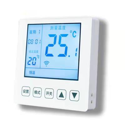 China best wifi modern digital programmable room temperature smart thermostat for apple android and ios for sale