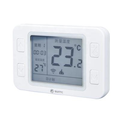 China Save Energy / App Programmable Button Remote Control Thermostat Wall-hung Wireless Boiler Thermostat for sale