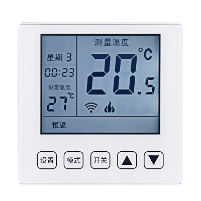 China Save Energy / Programmable Boiler LCD Digital Display WIFI Wall-Hung Thermostat for sale