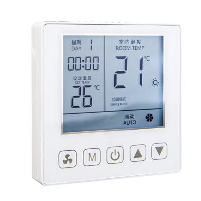 China Energy saving controllable fan-coil thermostat APP remote operation thermostat central valv wifi for sale