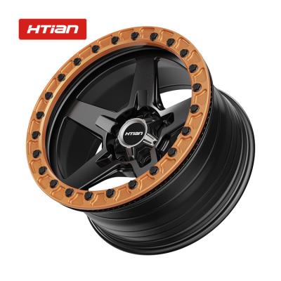 China High quality passenger car/luxury package/custom trailer/truck 5x112 inch 17 18 off road wheel, beadlock forged wheel with factory price for sale