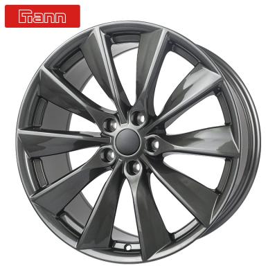 China High Quality Aluminum 18 19 20 21 22 Touring Cars 24 26 Inch Flow Shaped Alloy Wheel 5x112 for sale