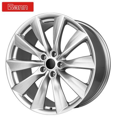 China Passenger Cars Factory Alloy Chrome Straight Edges 22 Inch Flow Forming Wheel for sale