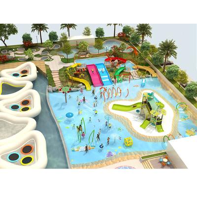 China Water Park Cenchi Kids Water Park Spray Equipment Outdoor Playground Water Park for sale